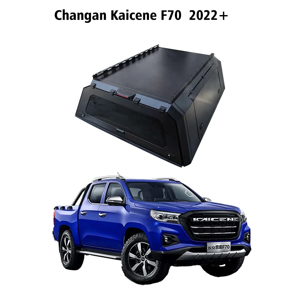 Tailored Accessories Aluminum 4X4 Pickup Canopy Heavy-duty Pickup Truck Topper Hardtop Bed Capper For Changan Kaicene F70 Hunter view 3