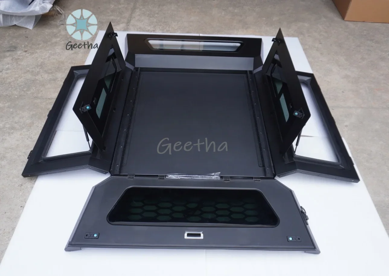 

Steel Aluminium Pickup Accessories Truck Caps Cap with Side Window Hardtop Canopy Canopies for F150