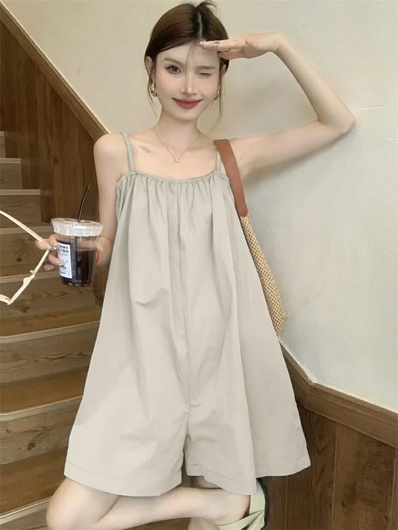 

Комбинезон Bal для похудения, летние свободные широкие повседневные брюки с высокой талией, удобные спортивные штаны Sli из полиэфирного волокна