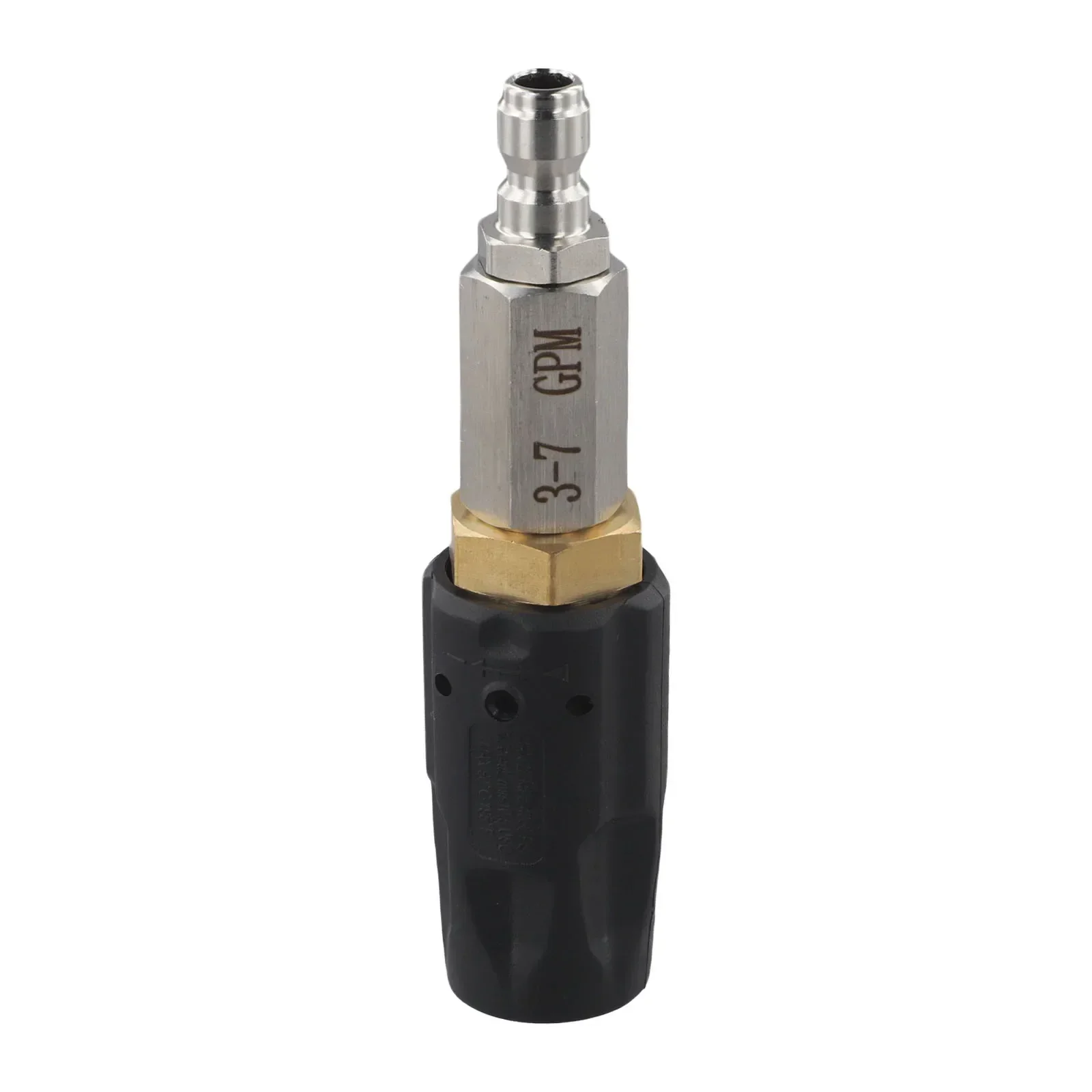 0-60 Spray Nozzle Adjustable Nozzle Outdoor Cleaning Quick Soap Rinse System For Pressure Washers 122*26mm 4.8*1.02in
