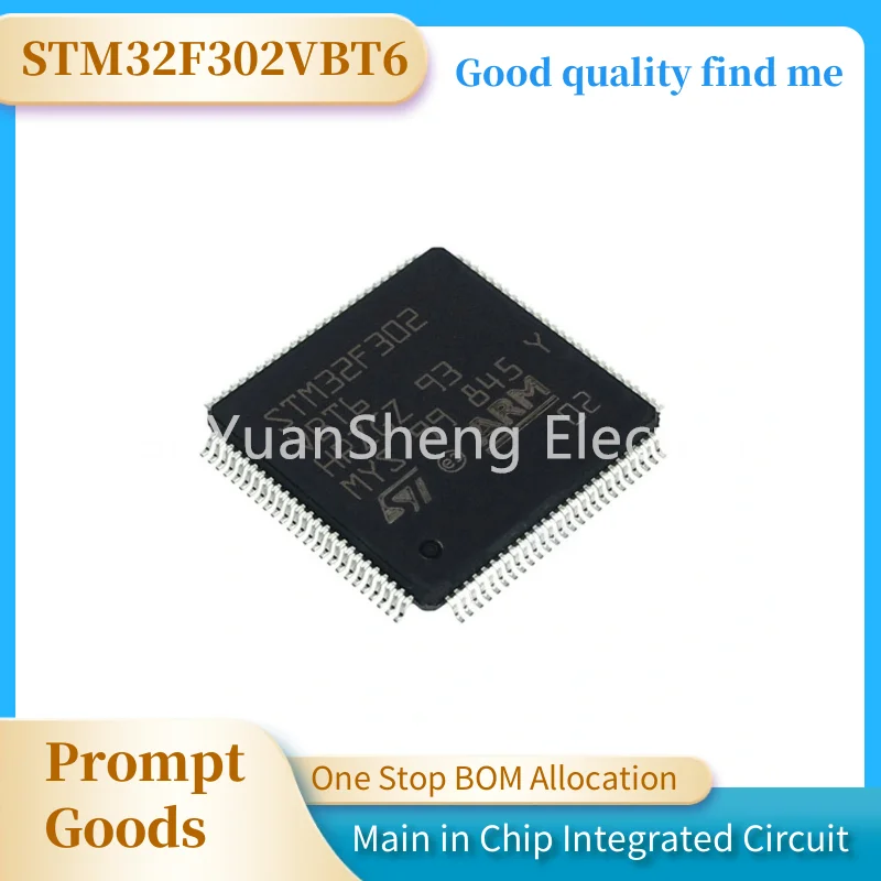 

STM32F302VBT6 STM32F302VBT STM32F302VB STM32F302V STM32F302 STM32F30 STM32F3 STM32F STM32 STM3 STM ST IC MCU Chip LQFP-100