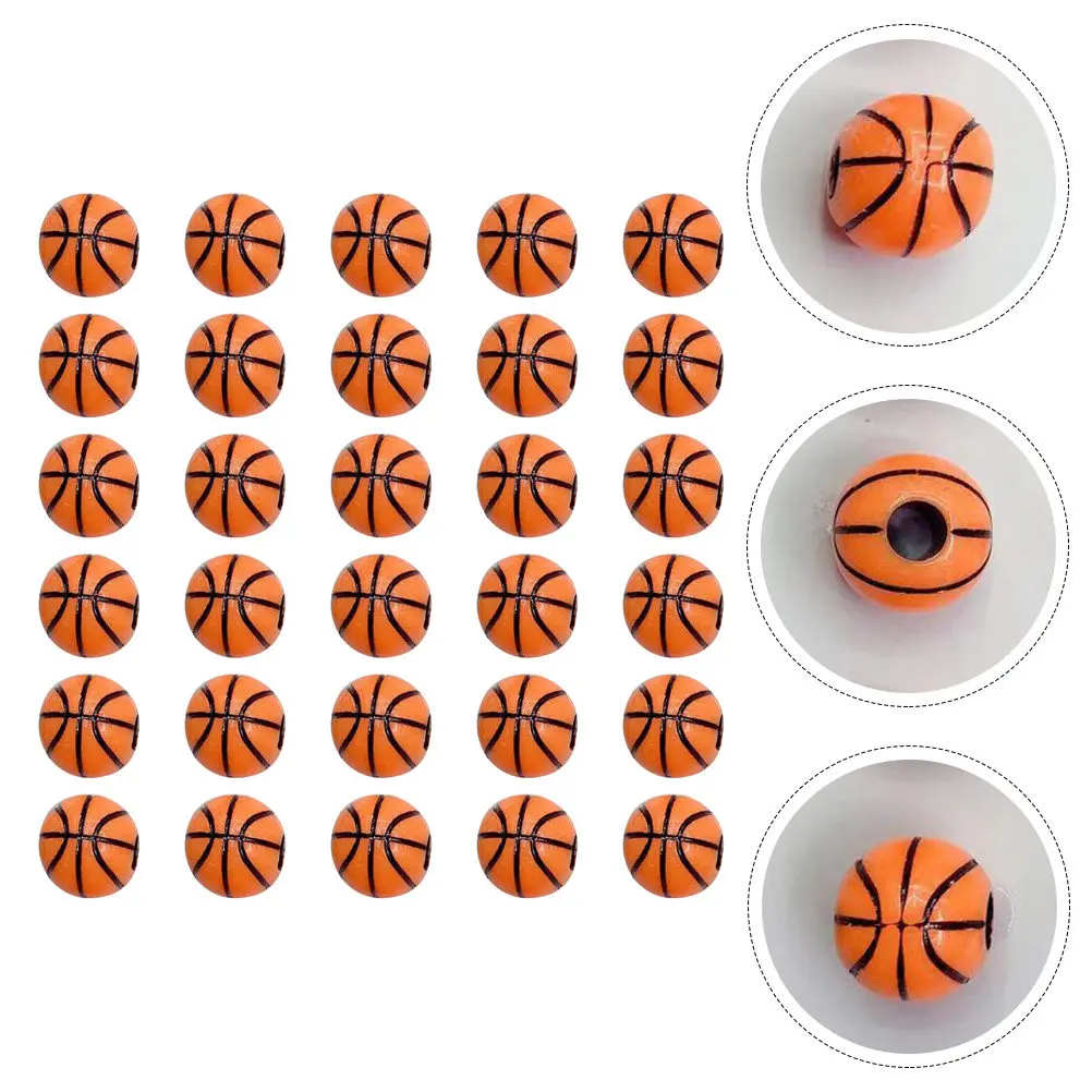 

200Pcs Round Acrylic Beads for DIY Jewelry Making Bracelet Necklace Craft Decor Smooth Surface Fade Resistant Loose Beads Set