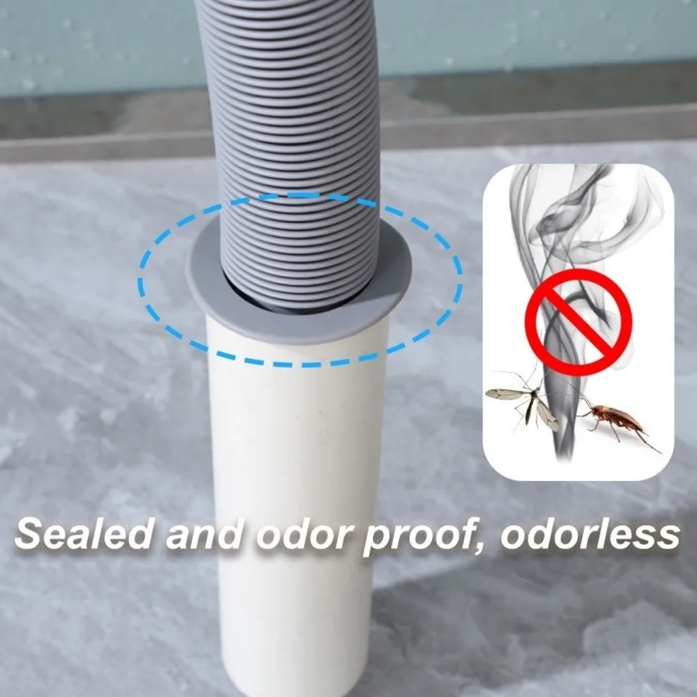 

Гибкая расширяемая дренажная труба, устойчивая к запаху пластиковая дренажная труба, прозрачная конструкция, дренажный шланг, раковина для умывальника