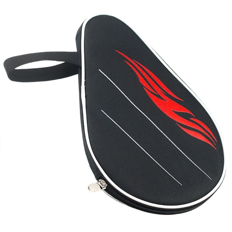 Convenient PingPong Racket Storage Bag with Comfortable Handle Travel Case for PingPong Racquets Accessories