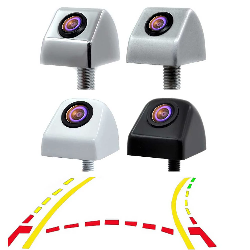 

Car Intelligent Dynamic Trajectory Moving Guide Parking Line Rear View Reverse Backup Tracks Camera For Android DVD Monitor