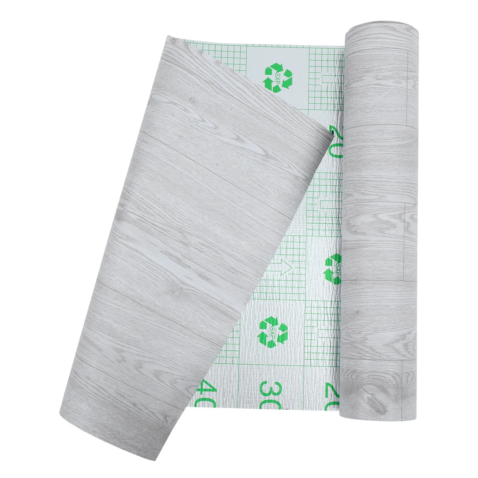 

Waterproof Self Adhesive PVC Flooring Roll Stick on Floor Decal for Bedroom Kitchen Floor Renovation Wear Resistant Home Decor