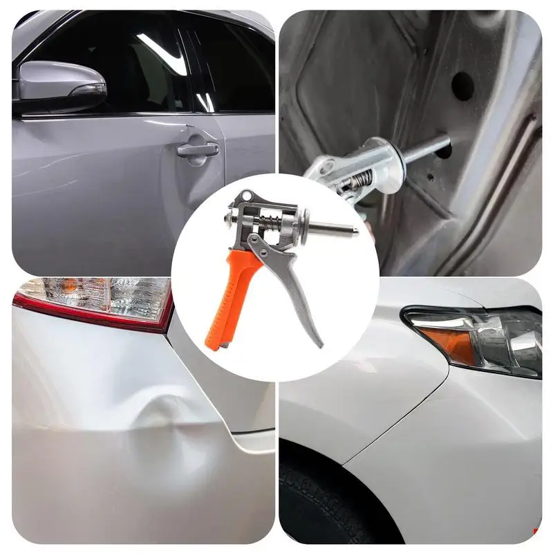 Car Dent Puller Tool Car Dent Puller Repair Tools Reusable Auto Body Repair Tools No Paint Car Door Fender Panel Crimp Dent Edge