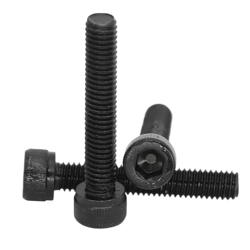 M10 1mm 1.25mm 1.5mm Pitch Left Handed Way Opposite Reverse Fine Thread Cap Inner Hexagon Hex Socket Allen Head Cap Screw Bolt