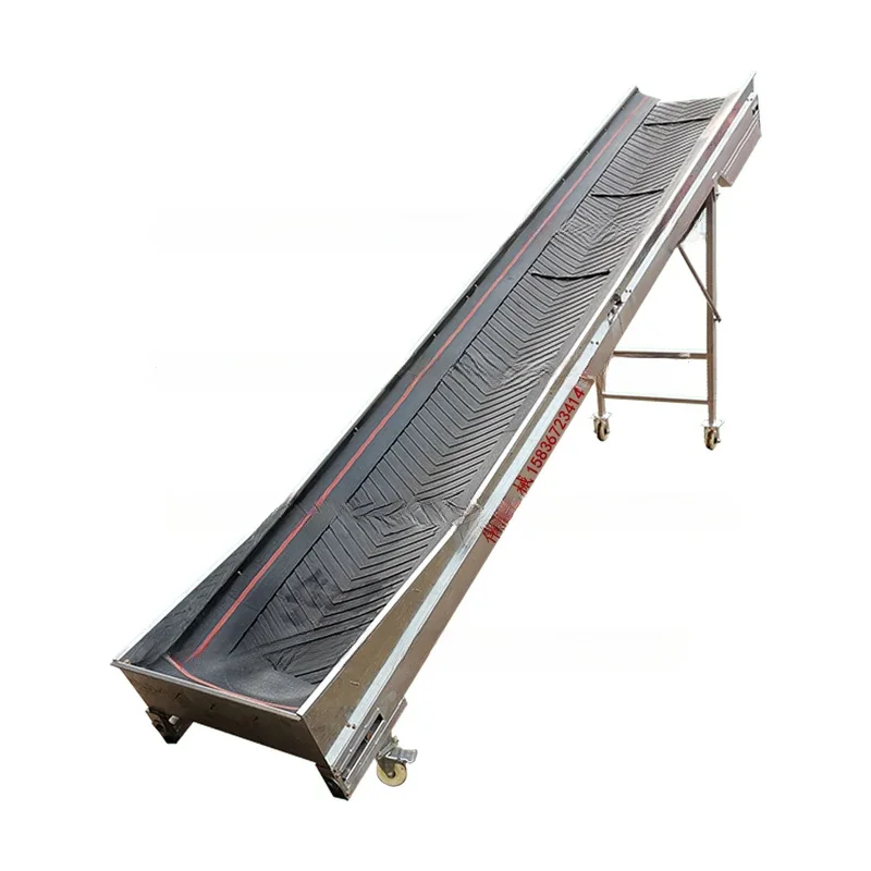 Conveyor Small Conveyor Charging Folding Synchronous Assembly Line Belt Grain Sandstone Conveyor