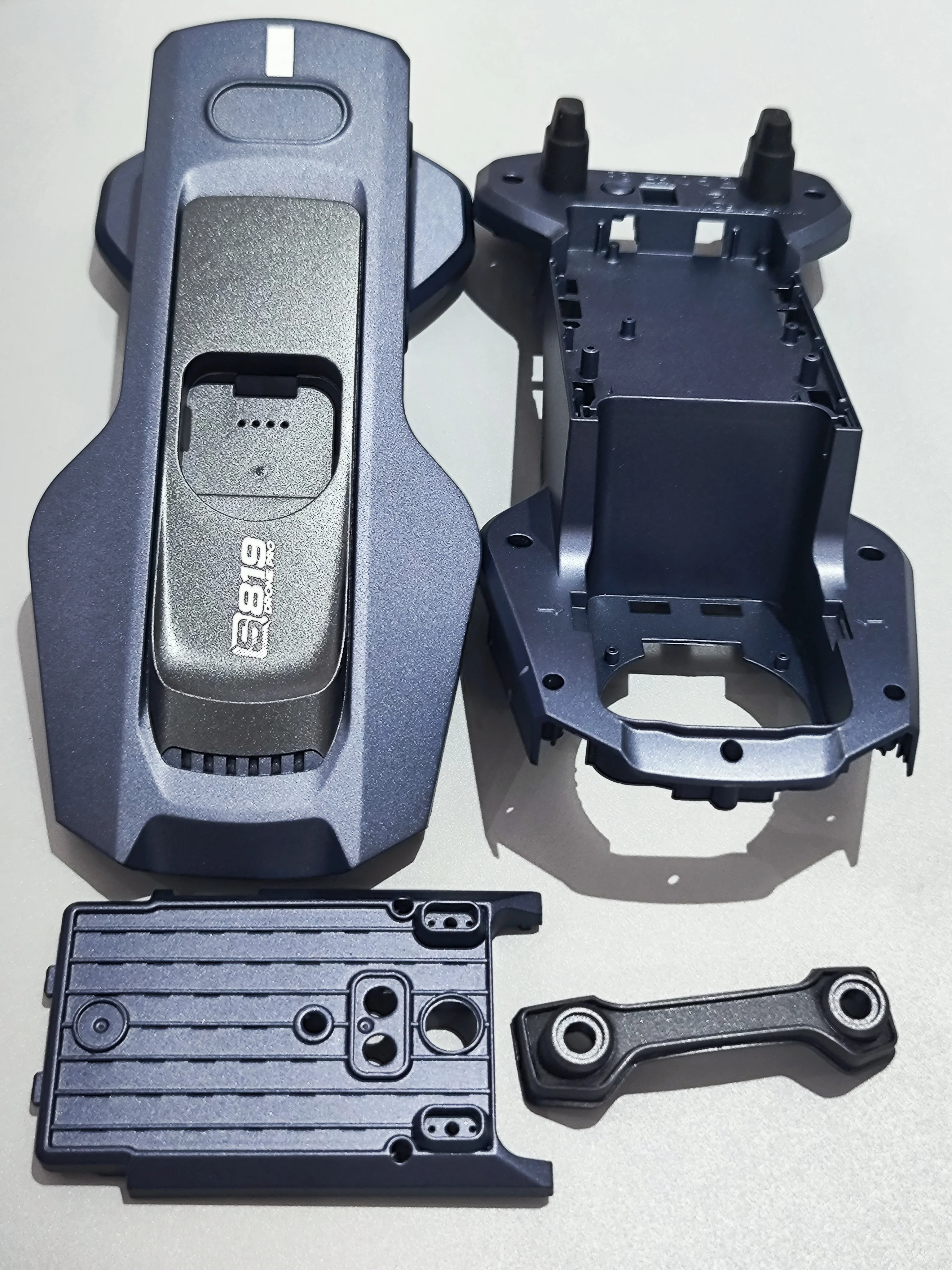 

S819 Радиоуправляемый квадрокоптер для предотвращения препятствий S819PRO Складной дрон GPS RC Запасные части для корпуса самолета Комплекты верхней и нижней крышки