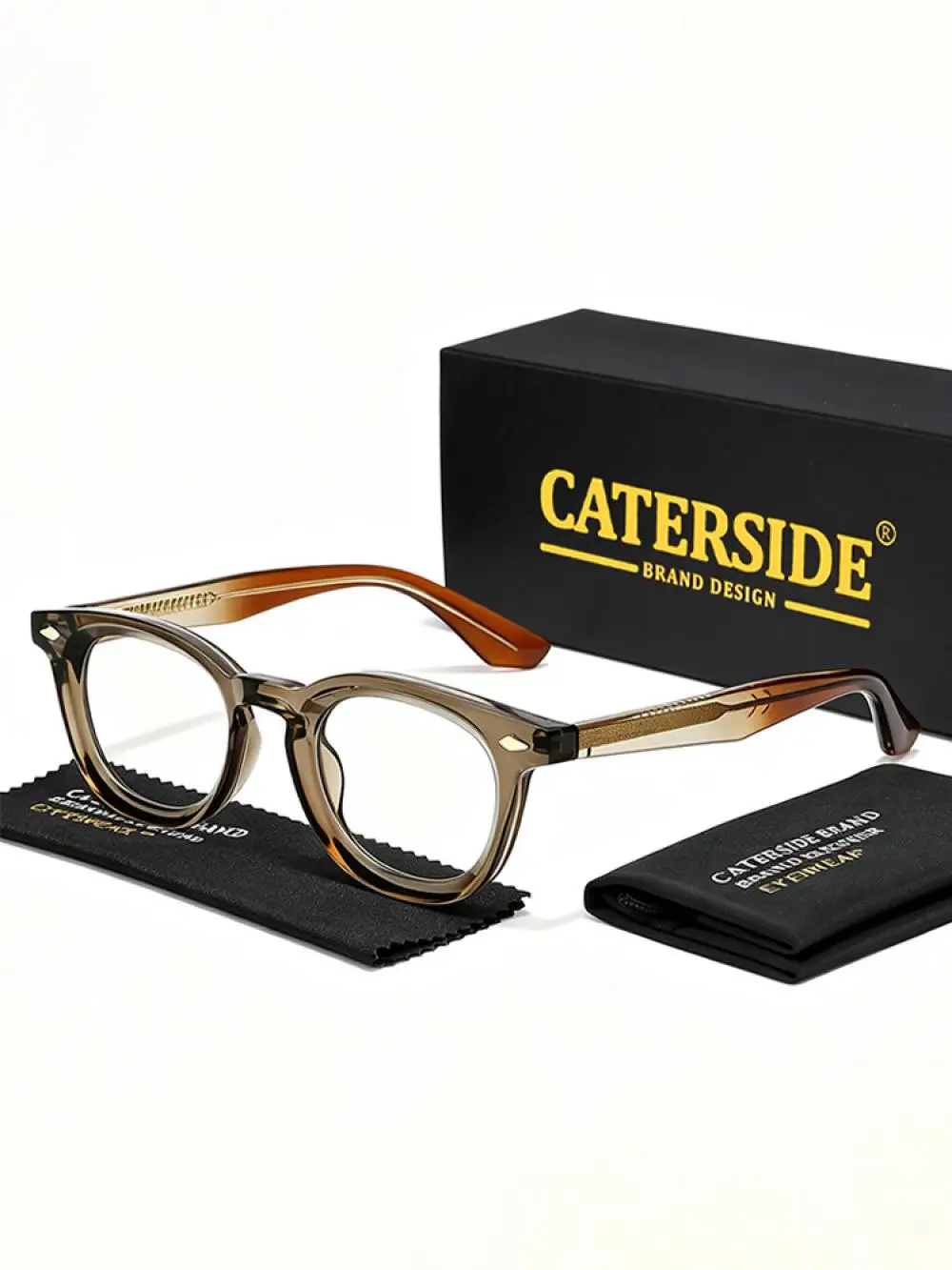 CATERSID Herren Eckige Brillenfassung Hochwertige Tr-90 Fassung Anti-Blaulicht-Brille Damen Computer-Lese-Schutzbrille – Detail 14