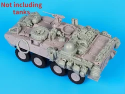 1/35 Scale Die-cast Resin Drawing US Stryker WINT-T A Plus Equipment Set Model Assembly Kit Is Not Painted