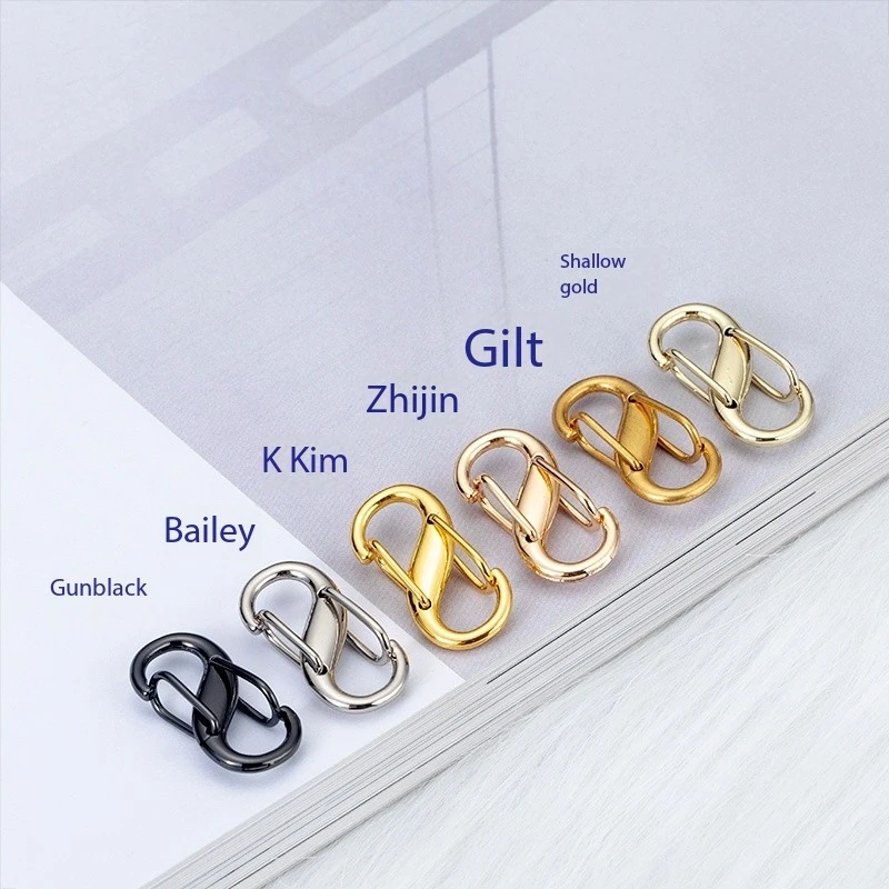 Ch bag chain adjustment buckle accessories woc small sachet chain strap shortening buckle artifact clip