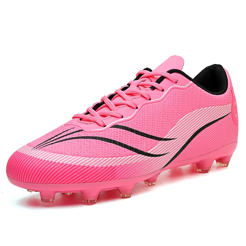 

Men Outdoor Football Boots Grass Cleats Professional Training Soccer Shoes Futsal Match Ultralight High-quality Drop Shipping