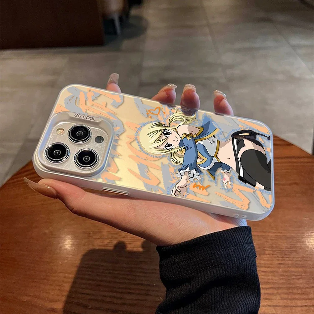 Hot Anime Fairy Tail Gameb Phone Case For IPhone 16 15 14 13 12 11 Pro Max X XR XSMAX 8 7 Plus Candy Matte Shockproof Back Cover