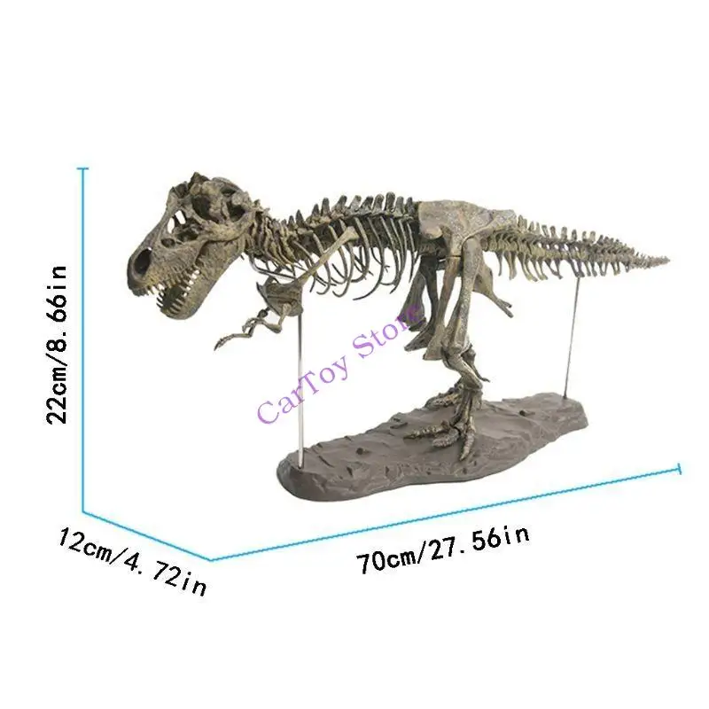634f 27 Dinosaur Skeleton Figurine Building Toy para niños coleccionistas pasatiempos