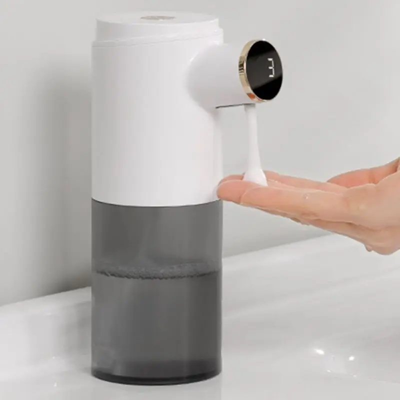 

New Intelligent Foam Soap Dispenser Infrared Smart Sensor Soap Dispenser Bathroom Accessories Hand Detergent Automatic Dispenser