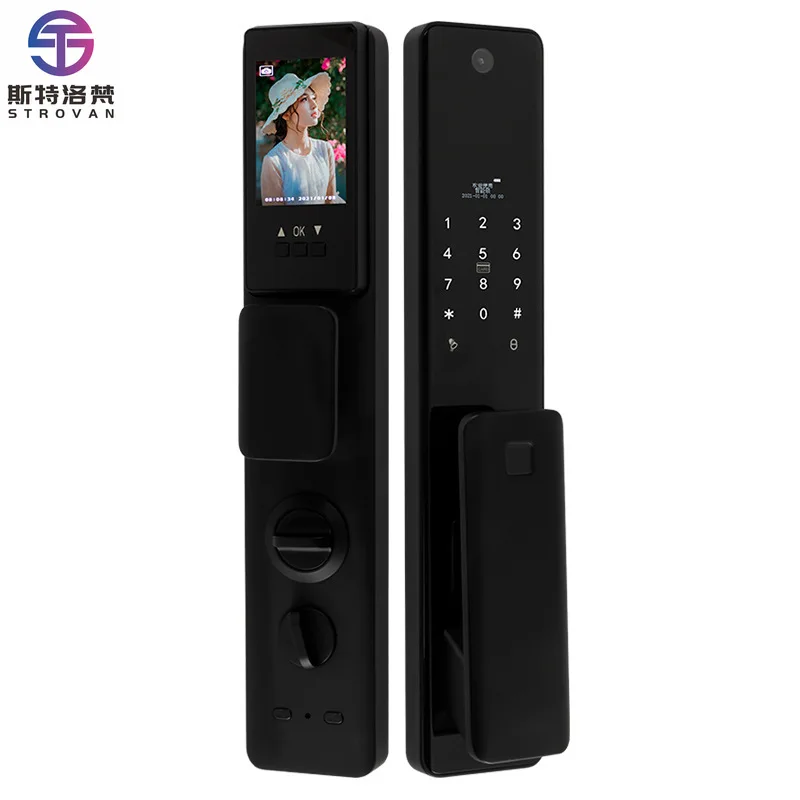 

Wi-Fi Smart Lock Set 3D Face Recognition Automatic Outdoor Waterproof Security Aluminum Cabinet Memory Card