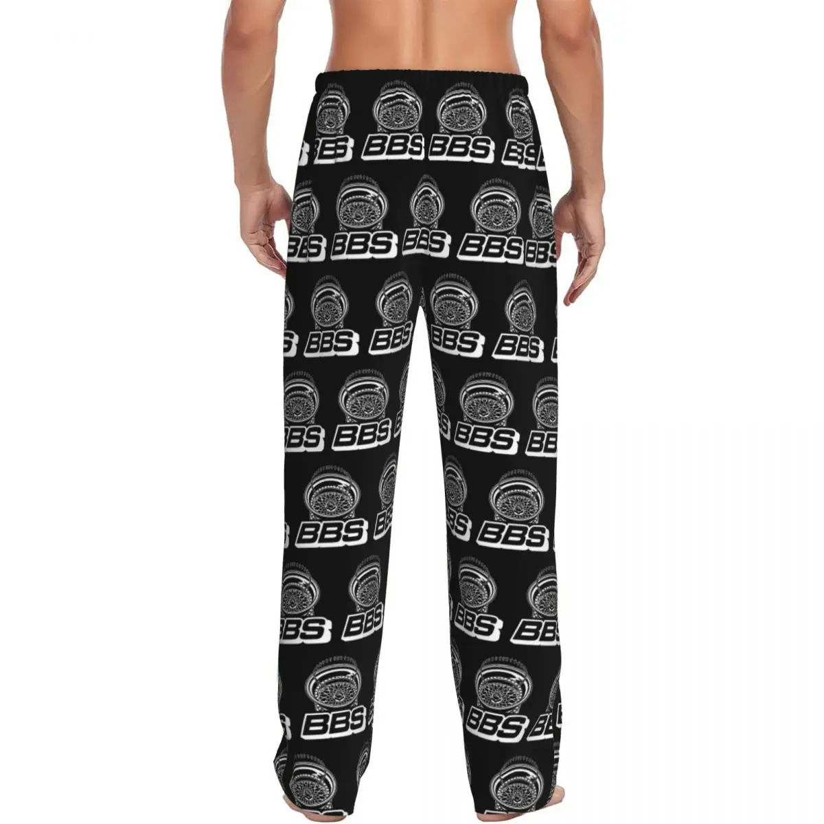 Custom Bbs Racing Gear Company Pyjamahose Herren Nachtwäsche Sleep Lounge Bottoms mit Taschen
