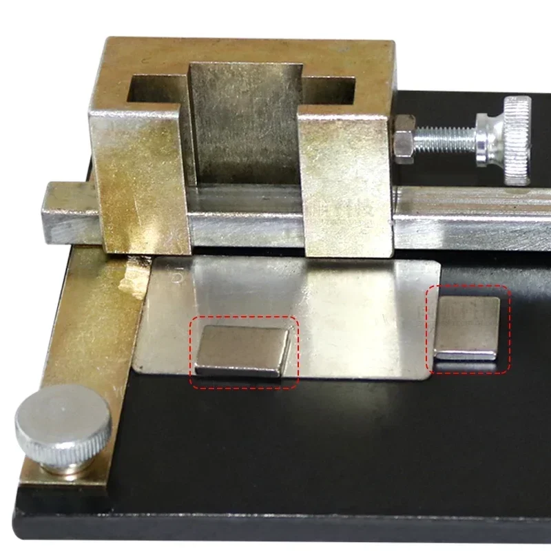 

embossing machine, dog tag nameplate, hand-pat type, typing, coding and marking