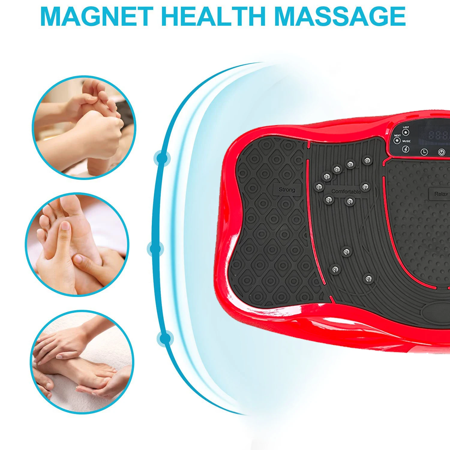 High Grade Vibrating Plate Calories Burned Fitness Power Plates Vibration Slimming Services Machine for Weight Loss