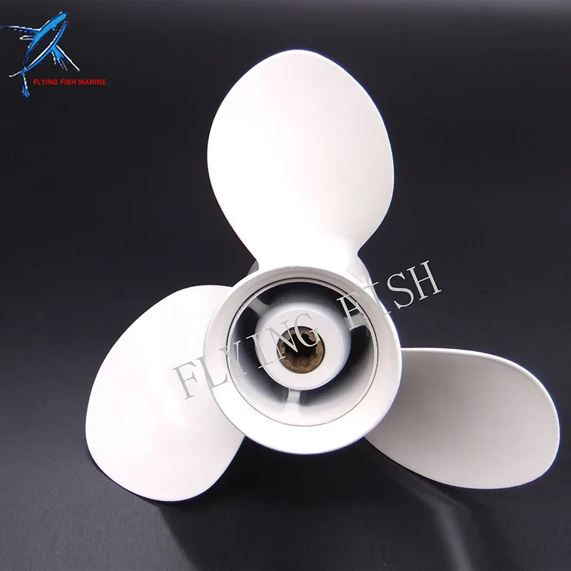 F15-06090000-10 F15-06090000 Propeller Assy for Parsun HDX Makara F9.9 F15 F15A F20A T15 T9.9 Outboard Motor 9 1/4x10-J