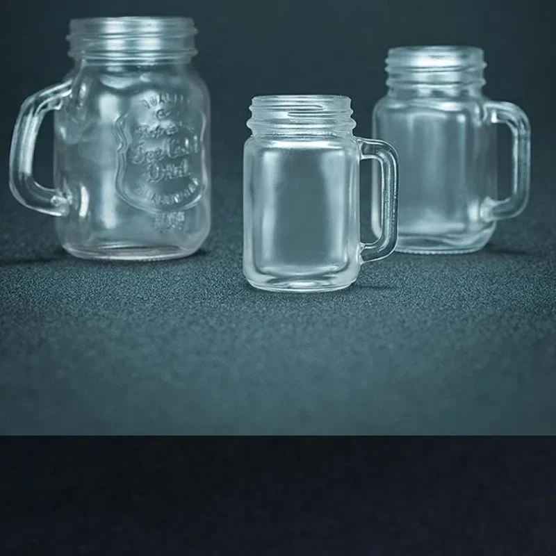 Mini casa de muñecas creativa, vaso de jugo de 45ml, 60ml, 120ml, accesorios de decoración de muebles para casa de muñecas