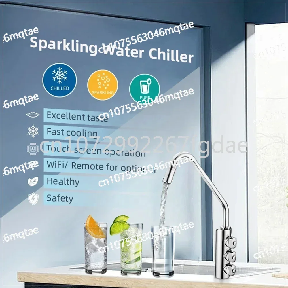 Under Counter Sparkling Water Chiller Cooler Carbonated Soda Dispenser Cold Drink Machine 3 in 1 Tap