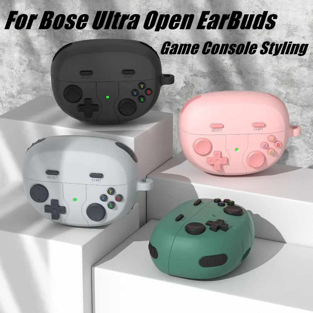 

Storage Case Silicone Suitable for Bose Ultra Open EarBuds 3D Earphone Case Cartoon Style Game Console Styling Earphone