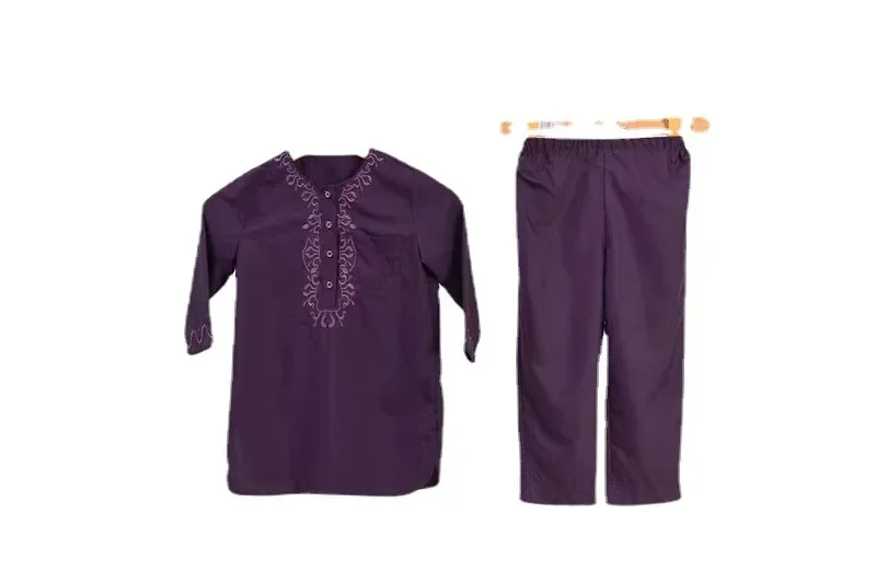 Petit ensemble abaya pour enfants, nouvelle collection musulmane, Jelaba trempée Jubba Thobe pour garçons, Dubaï, Arabie saoudite, zones moi, Pakistan, Qatar