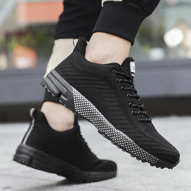 YRZL Male Sneakers Casual Shoes 2025 Men Lightweight Running Shoes Comfortable Walking Non Slip Sport Shoes Fashion Trainers