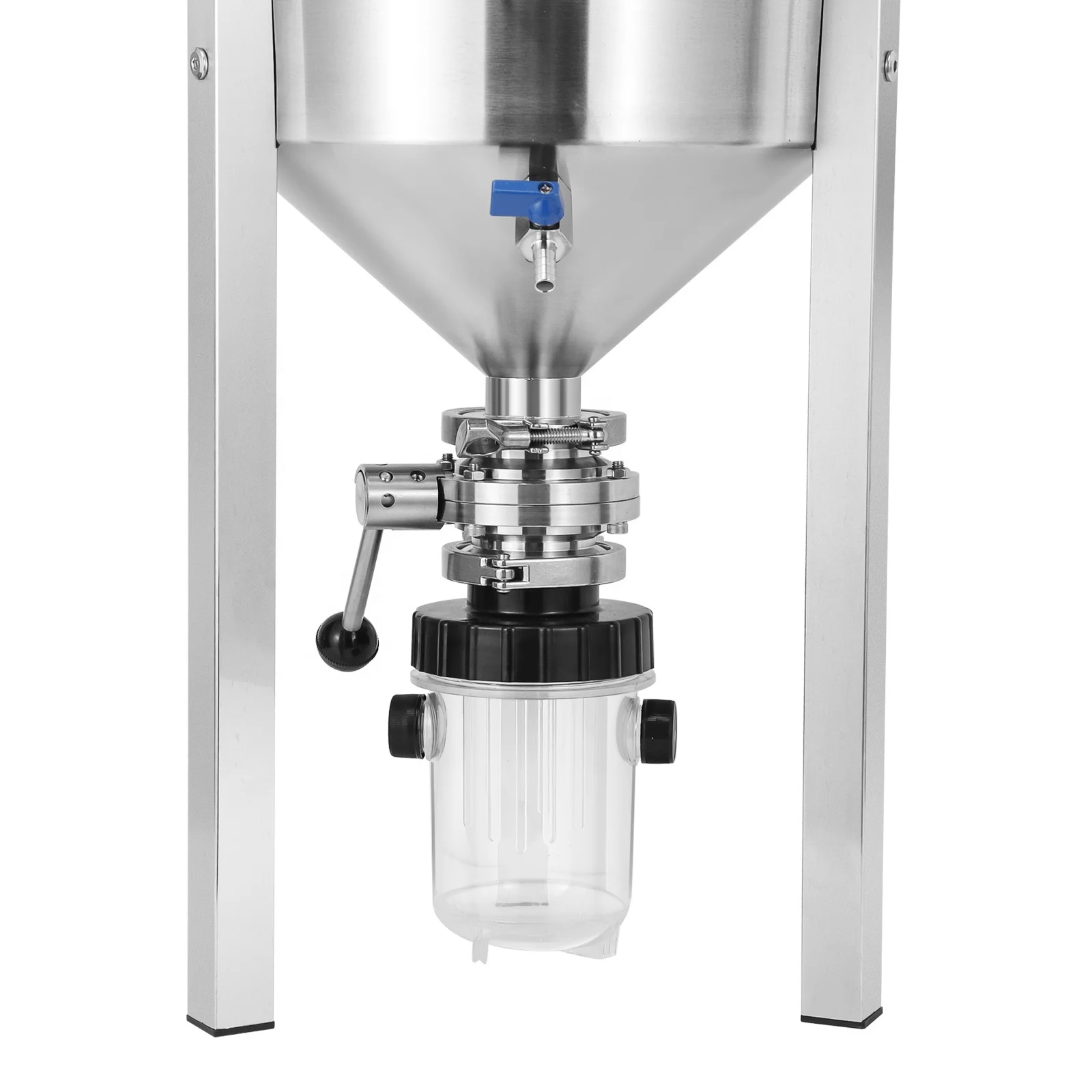 40L 60L Pressurized Fermenter Stainless Steel 304 Concial Fermentation Tank For Beer Brewing Equipments