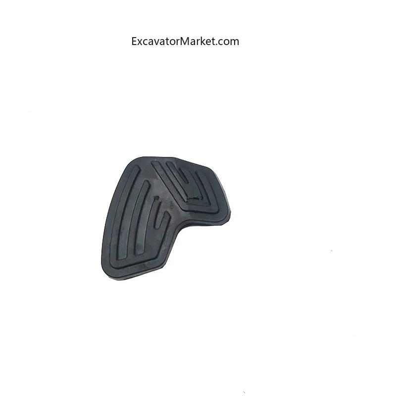 For Hyundai R150 215 225 305-7 excavator foot pad rubber walking rest pedal leather rubber cover excavator Spare