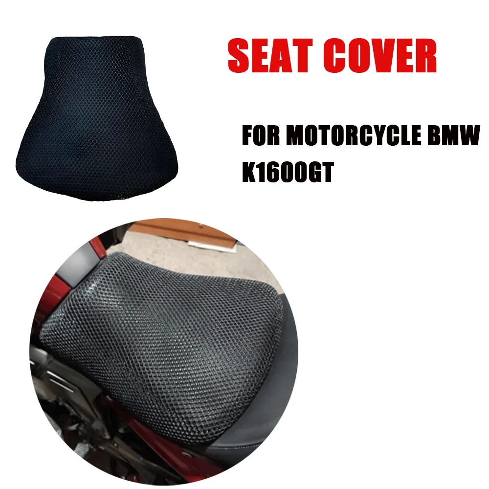 

For BMW K1600GT Motorcycle Accessories Seat Cushion Cover Anti-Slip Mesh Fabric Protector