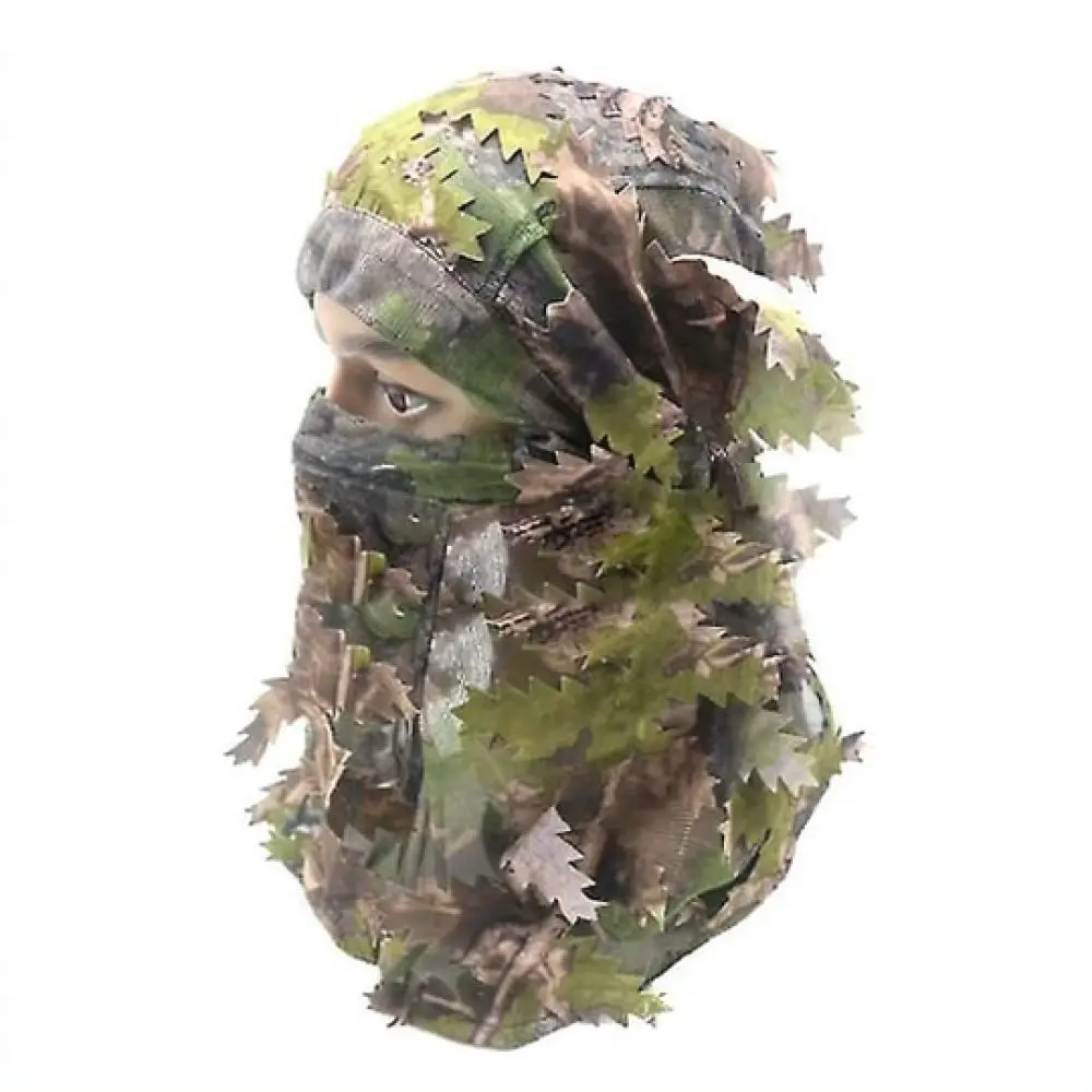 Outdoor 3D Leaf Pattern Camouflage Suit Lightweight Tactical Ghillie Gear Breathable Hunting Apparel For Wild Nature Photography