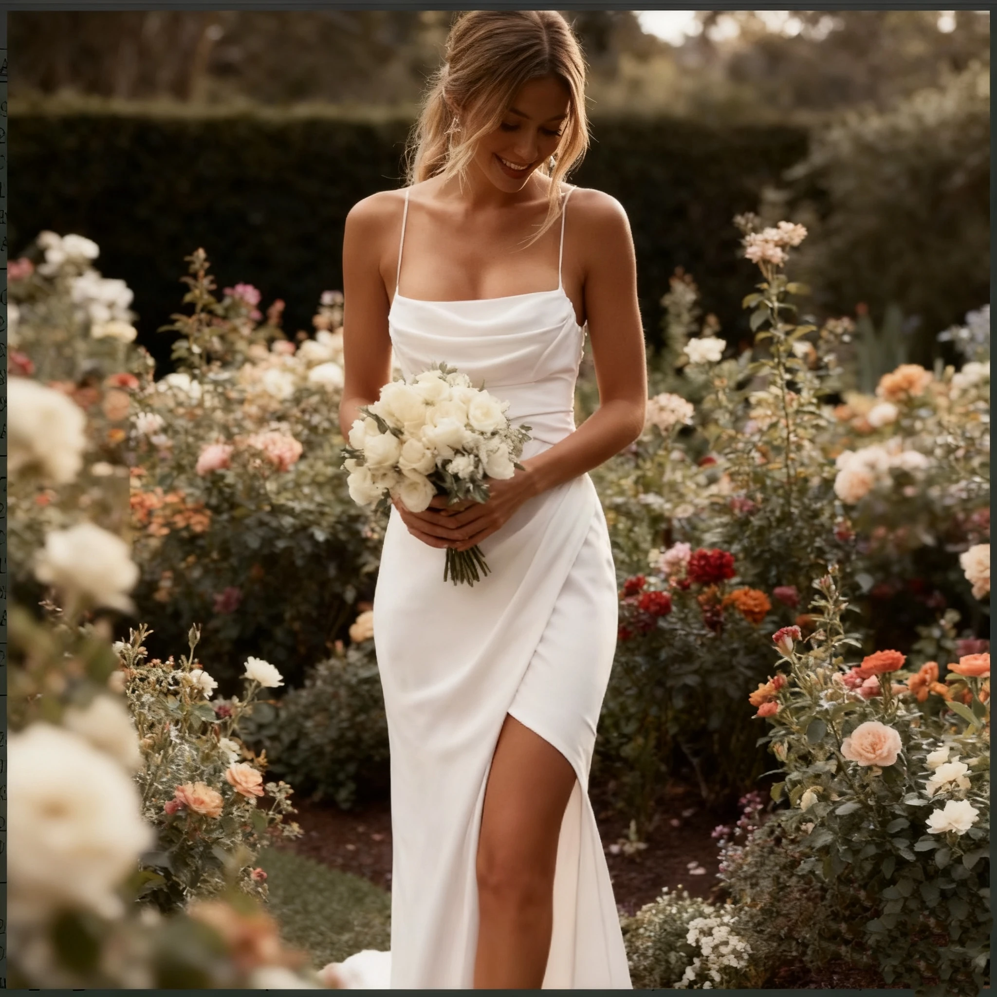 تخصيص بسيط حورية البحر فستان الزفاف الأبيض السباغيتي الأشرطة عالية الشق الساتان عارية الذراعين عادي فستان زفاف سويب تراين Vestidos