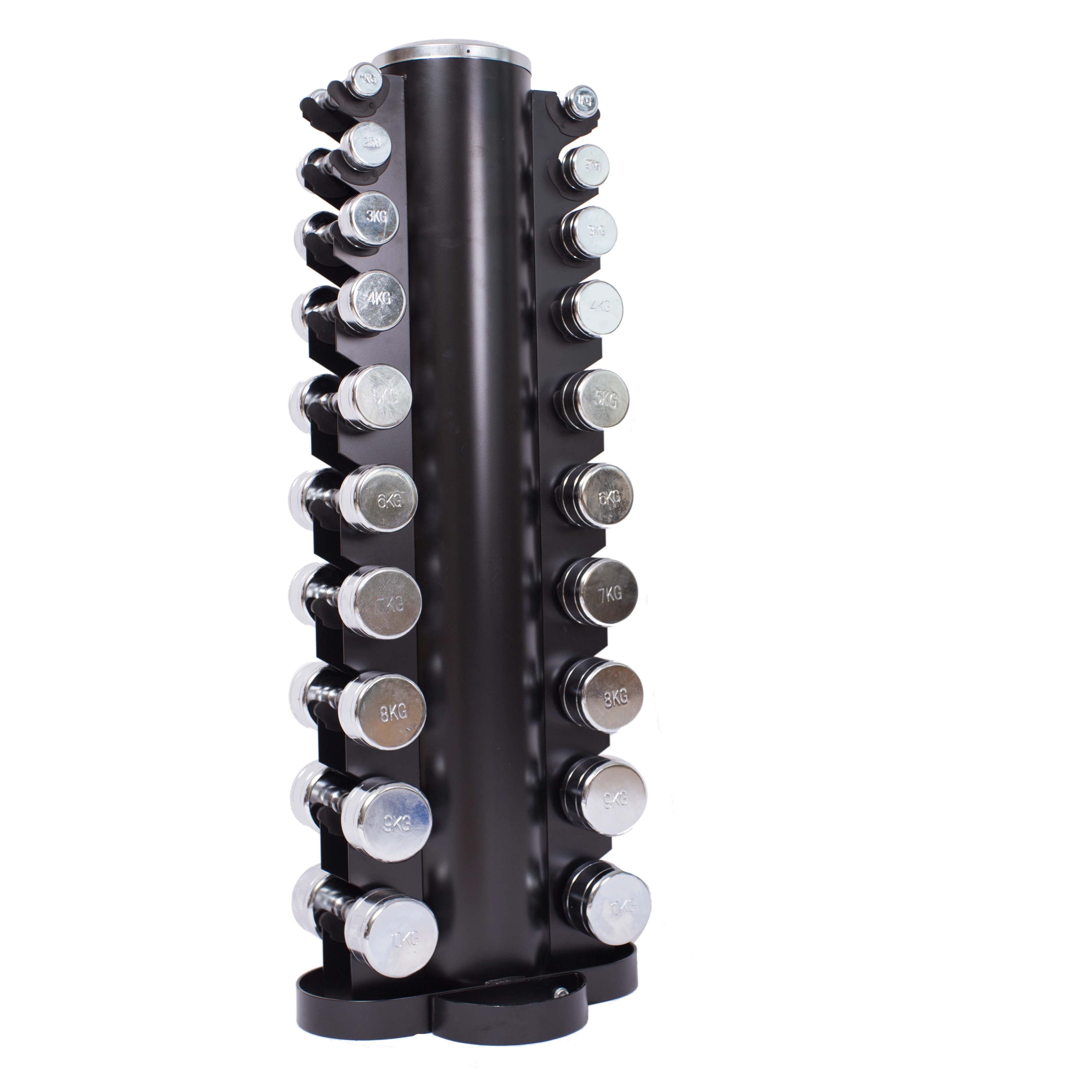 2026 High Quality Commercial Dumbbell Racks  Cylinder Vertical  Hexagonal Dumbbell Weight Rackspromote sales