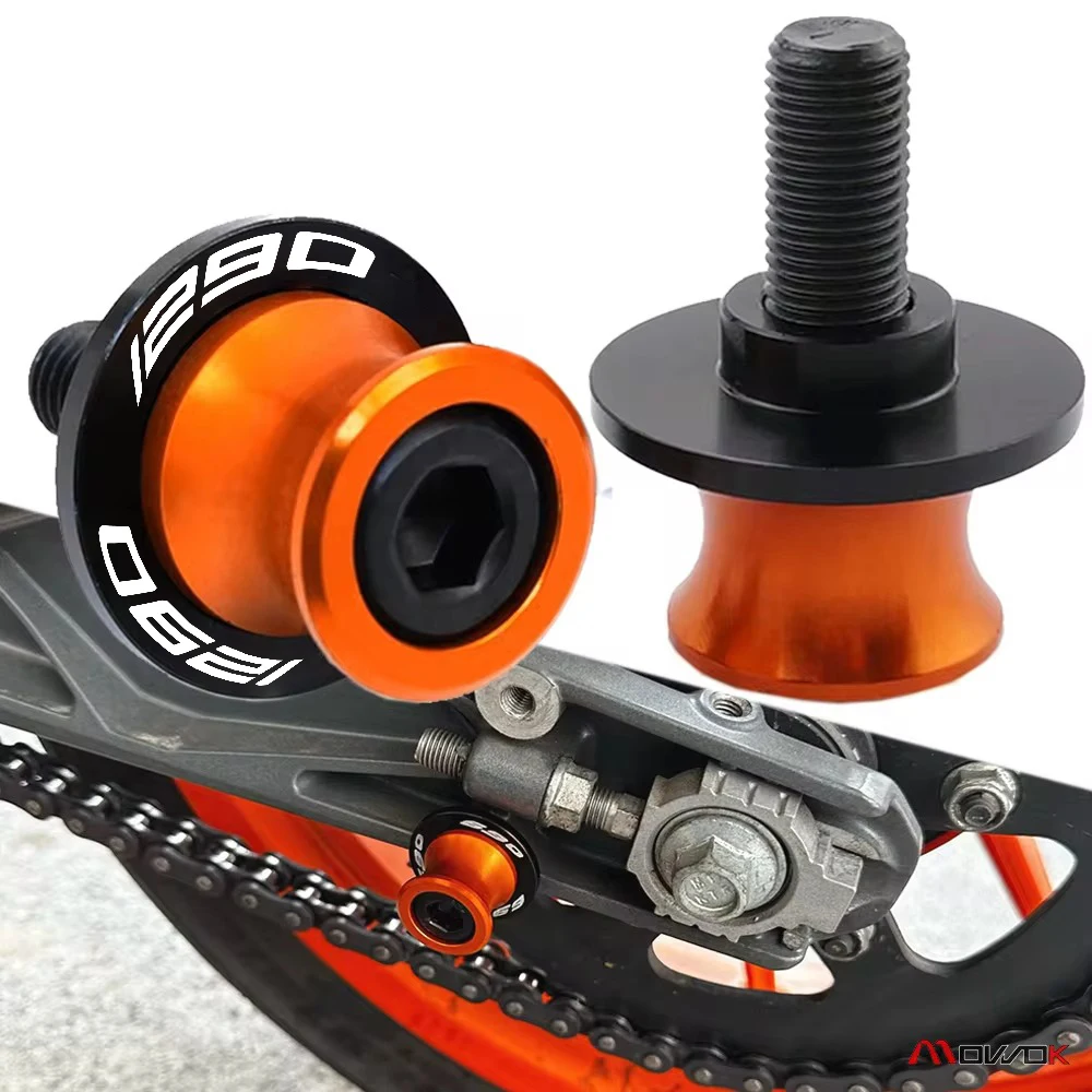 

MOWOK For KTM 1290 Super Adventure R/S/T ADV 2015-2020 2021 2022 2023 2024 Motorcycle M10 Swingarm Spool Slider Stand Screws