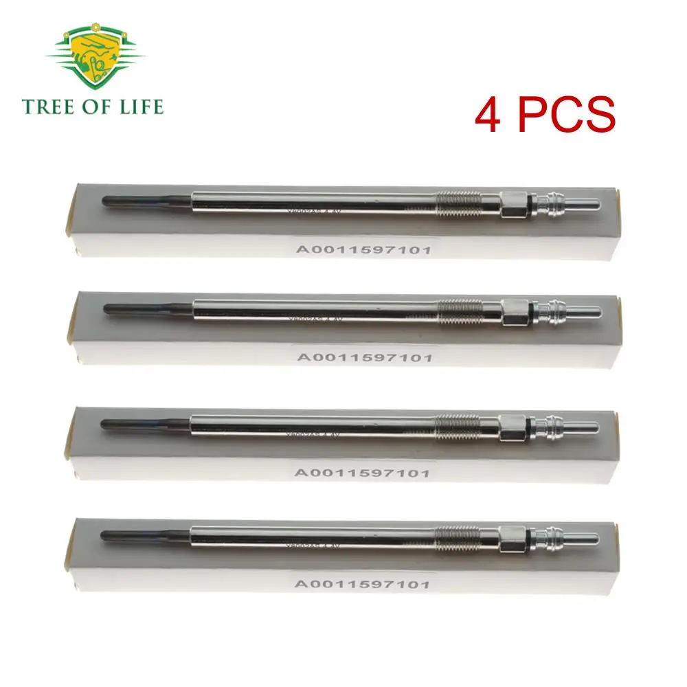 

4/6 шт. свечи накаливания 4,4 В для Mercedes A-Class B-Class 160 180 200 CDI Viano Vito W639 3,0 120 CDI A 0011597101 0011597101