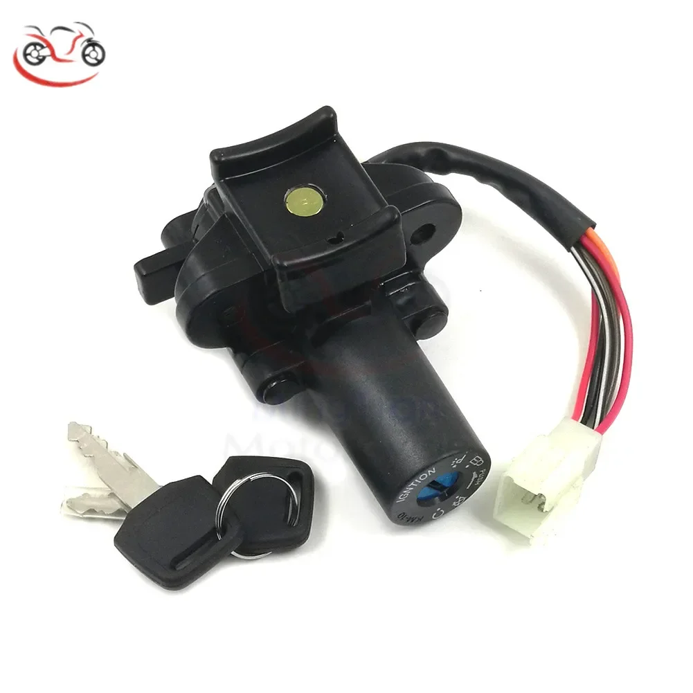 Ignition Switch Lock Keys For Kawasaki KLX250 D-Tracker 2001-2014  KLX250 KLX250S 2009-2014 KL250 KL250 Super Sherpa 1997-2011