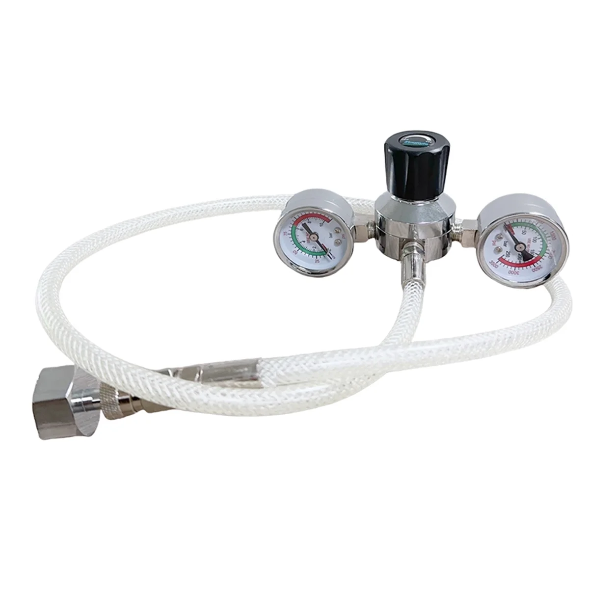 Cream Frother Pressure Reducing Valve Regulating Valve Aeration Connector for 0.95L/580g Cream Pressure Regulating Valve-T33C