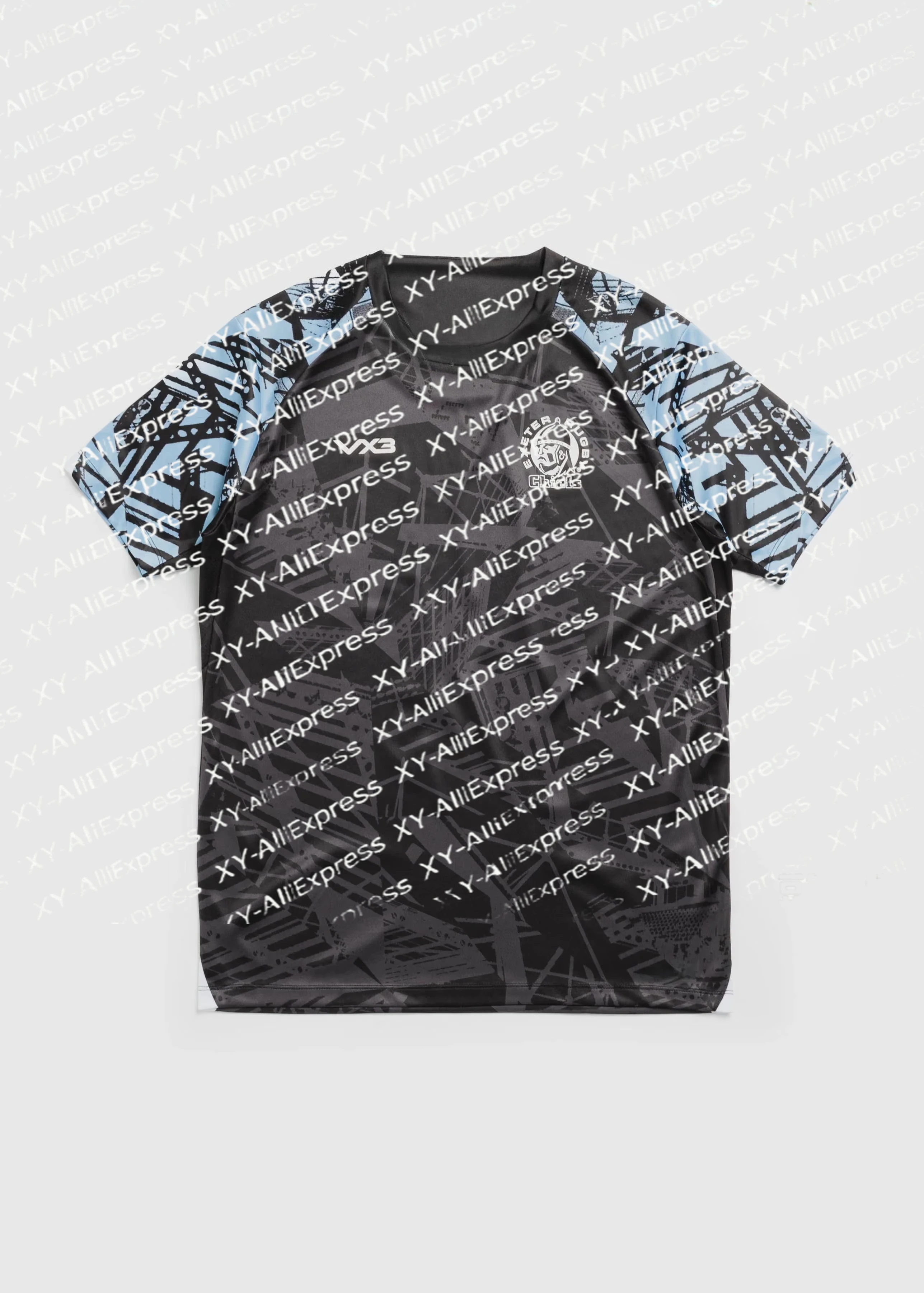 Casual 3D Printed Sports Men's T-shirt, Raglan Short Sleeves, Breathable and Lightweight, Perfect for Gym and Street Style