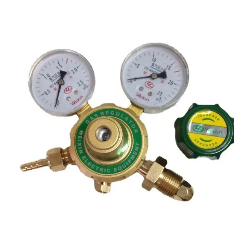 

YQY07 Oxygen All-copper Oxygen Reducer External Thread Industrial Oxygen Meter 25MPA G5/8 Single Stage