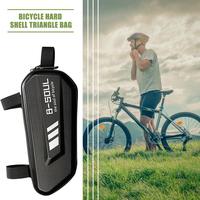 Bicycle Triangle Bag Classic Delicate B-SOUL Bicycle Triangle Bag Waterproof Hard Shell Mountain Road Bike Front Bag