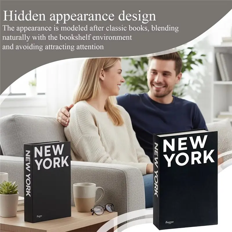 سهلة الاستخدام سر فو الأمن لصندوق النقود كتاب واقعي آمن للنقود المال إخفاء كتاب وهمية آمن للمجوهرات الأشياء الثمينة المنزل ب