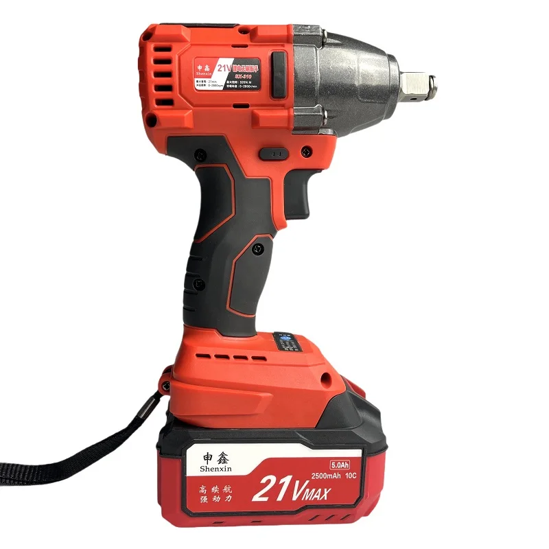 High Quality  21V 320N Professional Manufacturer Brushless Wrench Lithium Battery Impact Wrench