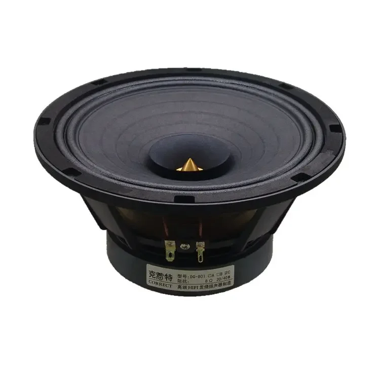 NF 1Pieces （1 speakers）CORRECT 8 Inch Fever Full Range Bullet Full Range Speaker HIFI High Power Speaker 40W 4-8 Ohm Optional