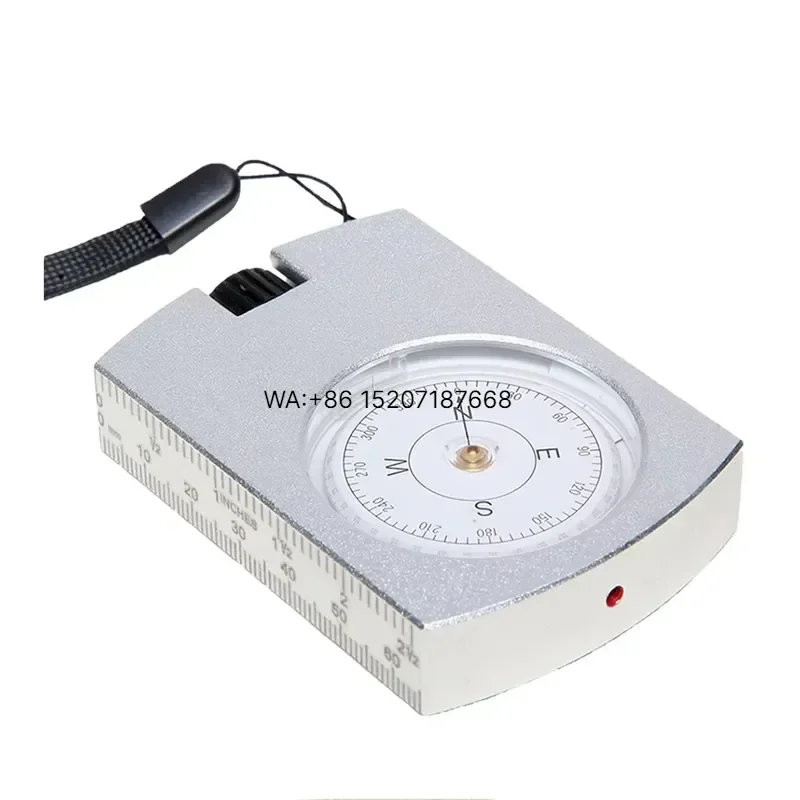 Wmwmnu High Quality Pocket Survival Damping Liquid Filled Compass for Outdoor Camping Hiking Navigation Tool Portable