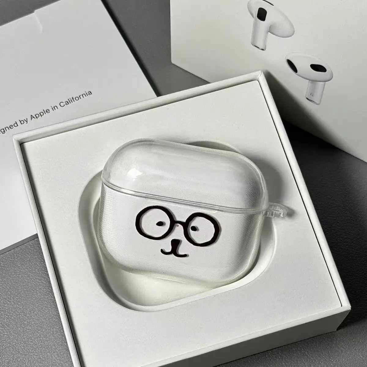 Cute Little Bear Earphone Case For Airpods Pro 3 2 Pro Wireless Bluetooth Cover For Airpods 1 2 3 4 Shockproof Silicon Shell