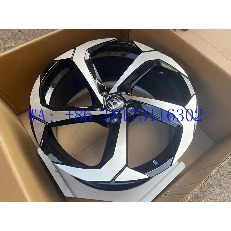Hot Chrome 19-inch automotive spinning lightweight blade-modified wheels suitable for the Accord, Civic, Shadow Leopard view 3